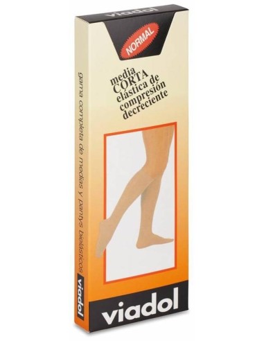 Viadol Media Corta Compresión Normal Talla 5, 1 Ud