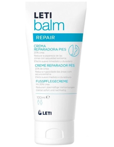 Letibalm Repair Crema Reparadora De Pies, 100 Ml