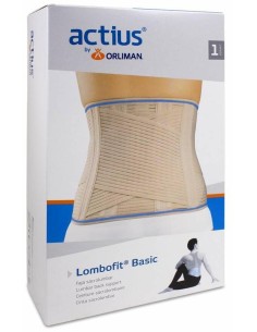 Actius Lombofit Basic Faja Sacrolumbar Talla 3, 1 Ud