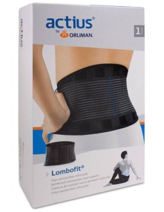 Actius Lombofit Faja Sacrolumbar Reforzada T1, 1 Ud