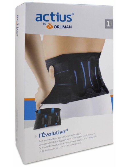 Actius L'Évolutive Faja Sacrolumbar Talla 3, 1 Ud