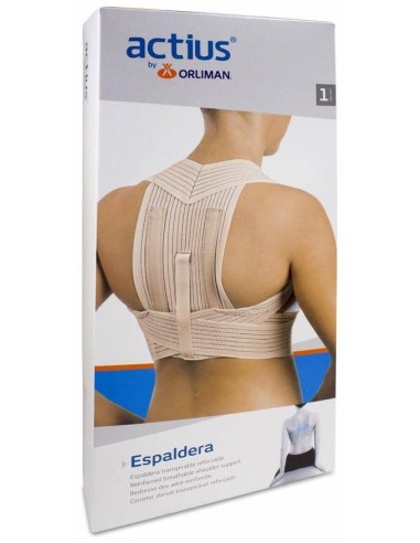Actius Espaldera Transpirable Reforzada Talla 1, 1 Ud