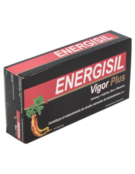 Energisil Vigor Plus (Ginseng+Arginina) 30Cap.