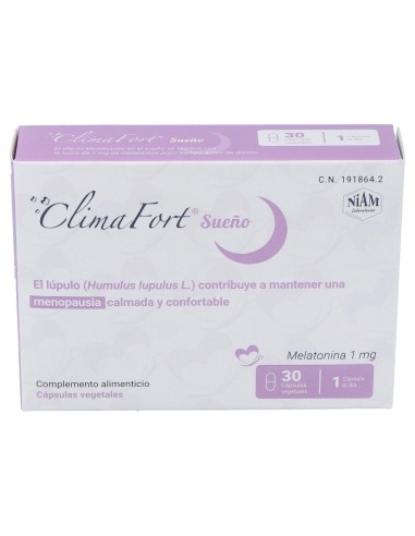 Niam Climafort Sueño, 30 Cápsulas
