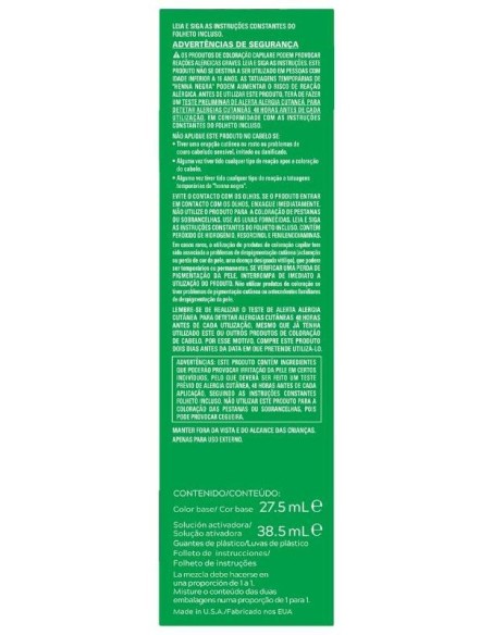 Just For Men Champú Colorante 30 Cc Castaño Medio Natural, 1 Ud