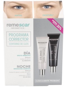Remescar Programa Corrector Bolsas Y Ojeras+Reparador Noche 2X8Ml
