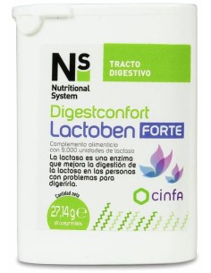 Ns Digestconfort Lactoben Forte, 60 Comprimidos