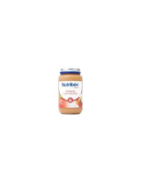 Nutribén Potitos Ternera Con Patatas Y Zanahorias, 235 G