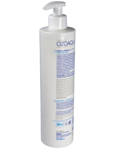 Ozoaqua Crema Corporal De Aceite Ozonizado 500Ml