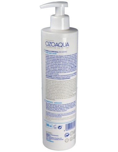 Ozoaqua Crema Corporal De Aceite Ozonizado 500Ml