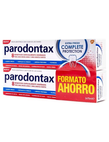 Duplo Parodontax Complete Protection Dentífrico, 2 Uds