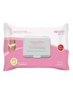Aposán Toallitas Higiene Íntima, 20 Uds