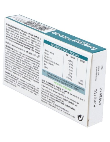 Shedir Forprost 400 Flogo, 15 Cápsulas