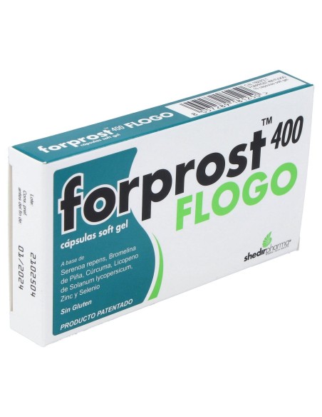 Shedir Forprost 400 Flogo, 15 Cápsulas