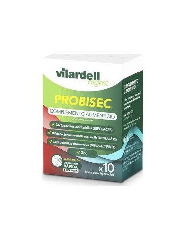 Vilardell Digest Probisec 10 Sticks Bucodispen