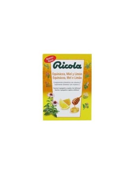 Ricola Caramelos Equinácea, Miel Y Limón, 50 G