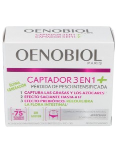Oenobiol Captador 3 En 1 Plus, 60 Cápsulas