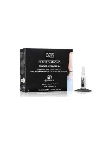 Martiderm Black Diamond Epigence Optima Spf50+, 10 Ampollas