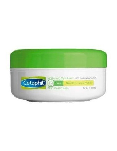 Cetaphil Crema Hidratante Facial De Noche, 48 Ml