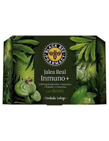 Black Bee Pharmacy Jalea Real Inmuno+ Con Reishi 20Amp