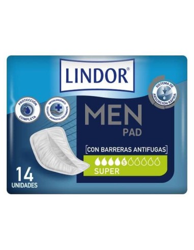 Molicare Premium Men Protectores Absorbentes 5 Gotas, 14 Uds