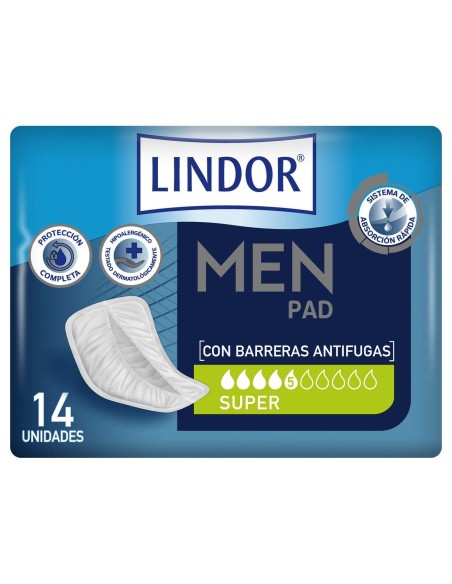 Molicare Premium Men Protectores Absorbentes 5 Gotas, 14 Uds