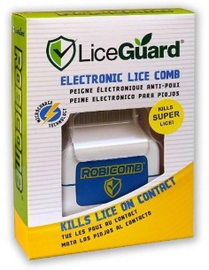 Lice Guard Robi Comb Peine Electrónico Para Piojos, 1 Unidad