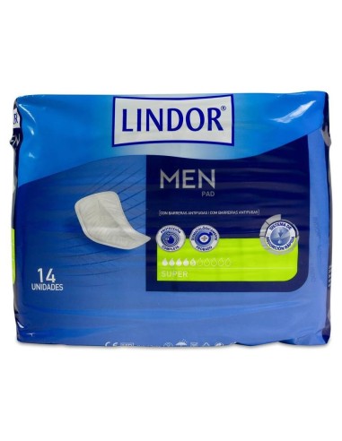 Molicare Premium Men Protectores Absorbentes 5 Gotas, 14 Uds