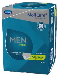 Molicare Men Pants Incontinencia 5 Gotas Talla M 8Uds