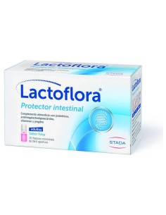 Lactoflora Protector Intestinal Adulto Sabor Fresa 10 Frascos