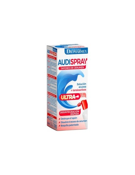 Audispray Ultra Tapones De Cerumen, 20 Ml