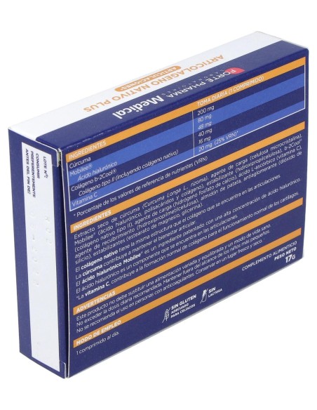 Forté Pharma Medical Articolágeno Nativo Plus 30Comp