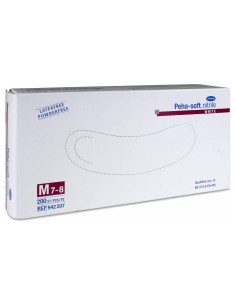 Peha-Soft Guantes De Nitrilo Talla M, 200 Uds