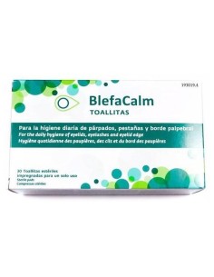 Blefacalm Toallitas Estériles Impregnadas 30Uds