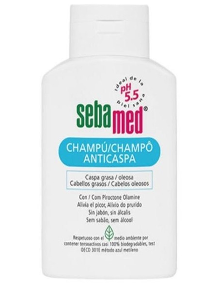Champu Dermatol Anticaspa Cabello Graso 400Ml.