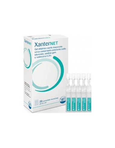 Xanternet Gel Oftálmico, 20 Uds