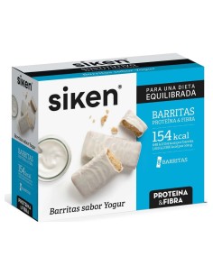 Siken Barritas Sustitutivas Sabor Yogur, 8 Uds