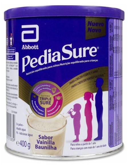 Pediasure Polvo Sabor Vainilla, 400 G