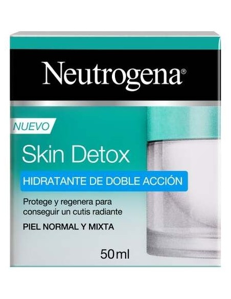 Neutrogena Skin Detox Hidratante Doble Acción, 50 Ml