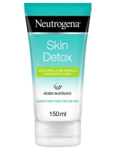 Neutrogena® Skin Detox Mascarilla De Arcilla Purificante 2 En 1 150 Ml