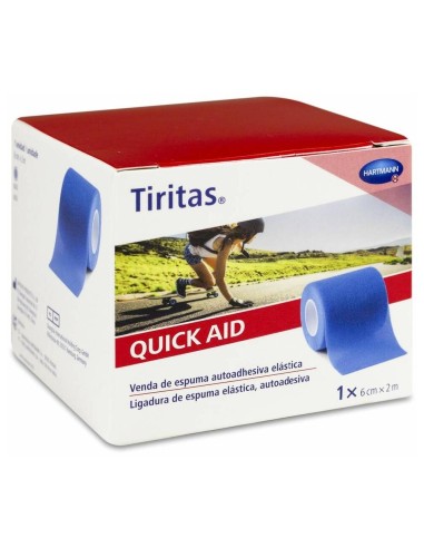 Tiritas Quick Aid 6 Cm X 2 M, 1 Ud