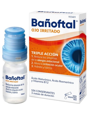 Bañoftal Ojo Irritado, 10 Ml