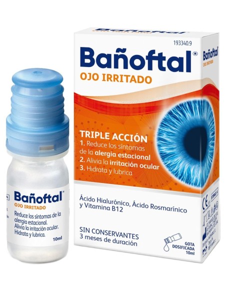 Bañoftal Ojo Irritado, 10 Ml