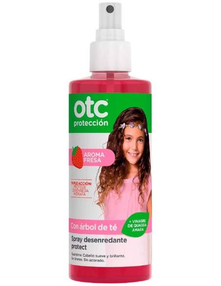 Otc Antipiojos Spray Desenredante Protect Fresa, 250 Ml