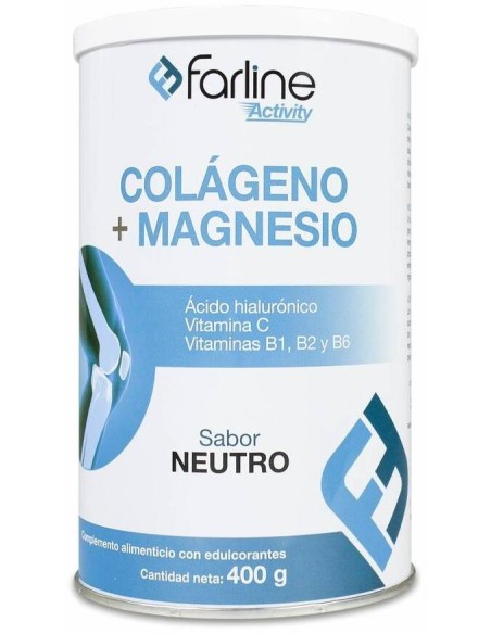 Farline Activity Colágeno Y Magnesio Sabor Neutro, 400 G