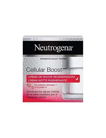 Pack Neutrogena Cellular Boost Crema Noche 50 Ml + Contorno Ojos 15 Ml