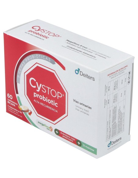 Cystop Probiotic Alta Recurrencia 60Comp.