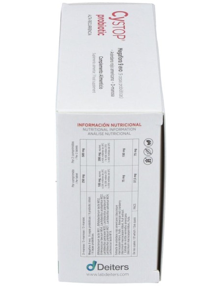 Cystop Probiotic Alta Recurrencia 60Comp.