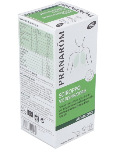 Pranarôm Aromaforce Jarabe Vías Respiratorias Bio 150Ml