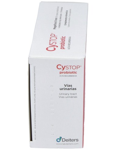 Cystop Probiotic Alta Recurrencia 60Comp.